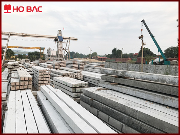 Sản xuất cọc bê tông theo tiến độ công trình